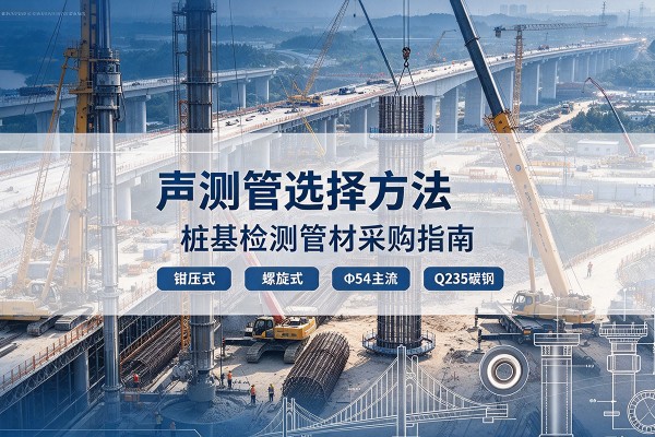 保定声测管选型标准
