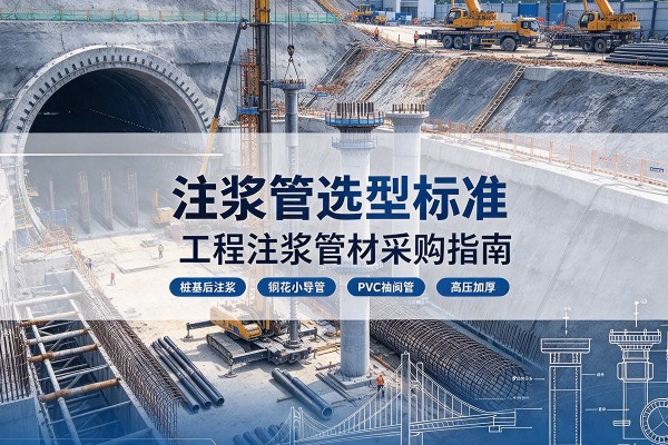 保定注浆管选型标准