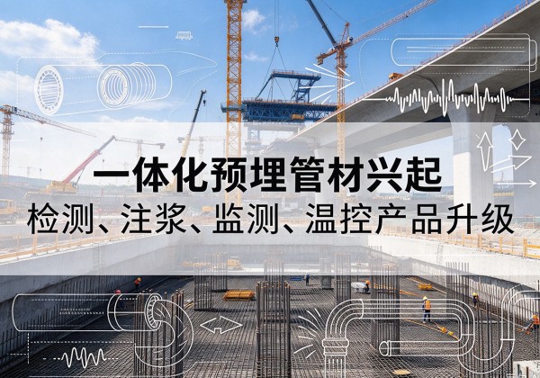 保定一体化管材产品兴起，声测注浆一体管、多功能预埋管应用增多
