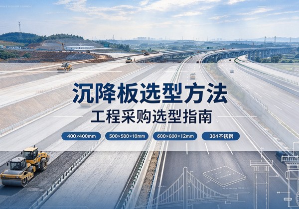 保定沉降板选择方法